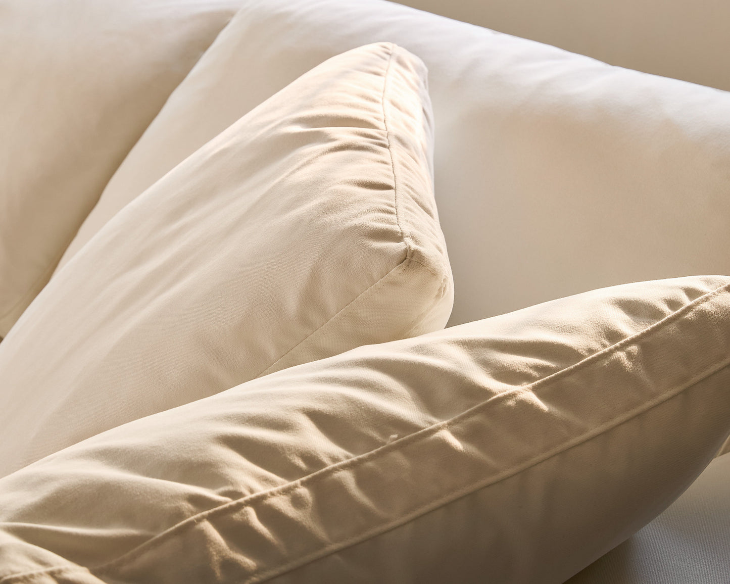 Rifezza Modern Cloud Soft Linen Love Seat- Double