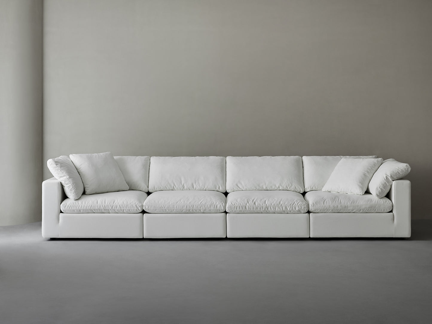 Modern Module Combination Of Cloud Sofa, 4-Person Seat -2 Combinations