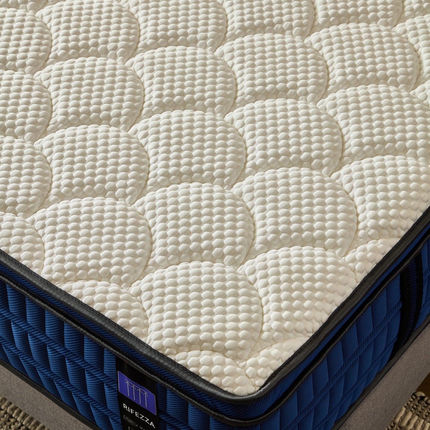 14" Hybrid Mattress, Medium-Firm Gel Memory Foam & Pocket Coils, Cooling Pillow Top, Edge Support, CertiPUR-US, Mattress in a Box